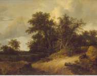 Peasant Cottage in a Landscape - Hermitage